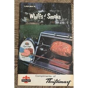 Whiffs of Smoke Vintage Cooking Recipes Cookbook Dubuque Ephemera